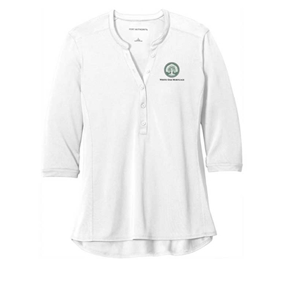 WO107 • Ladies P/A UV Choice Pique Henley